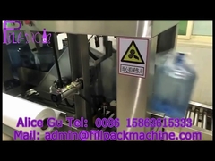 1000BPH Gallon water productiemachine met automatische filmverpakking