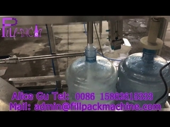 120BPH vatenwaterafvuller met vaste vulkop en alle SUS304 pijpleidingen