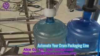 2294 L5 Oezbekistan 5-gallon vatenspoel-, vul- en sluitmachine