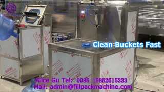 2112 L5 Oekraïne Semi-automatische één-station vijf-gallon emmer hogedruk interne spoeler