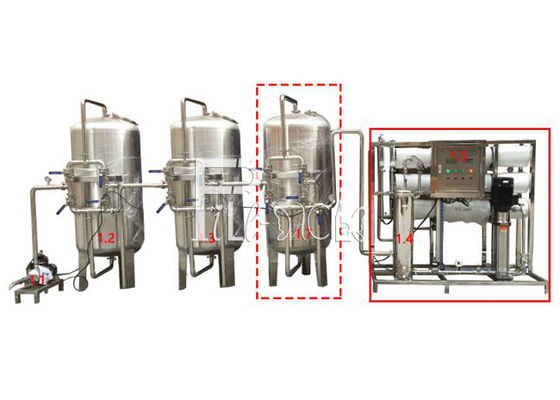 3000LPH de Behandelingsmachine van het omgekeerde Osmosewater leverancier