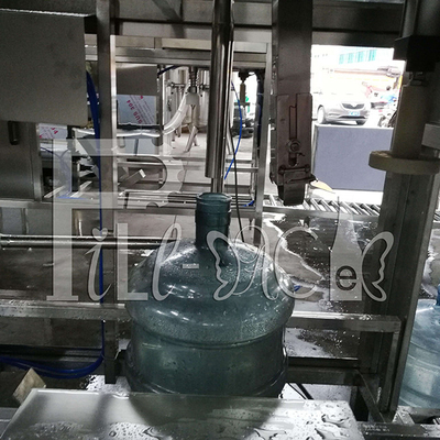 Volledige 200BPH automatische 18.9L de productielijn van het 5 gallon zuivere water het vullen bottlling machine leverancier