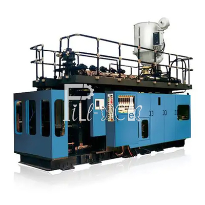 Automatische PC-de Uitdrijvingsslag van de Gallonfles het Vormen Machine 82mm Hdpe Trommelsysteem 50BPH leverancier