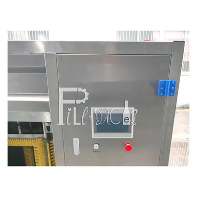 Hoogdruk binnenspoelen 5 Gallon flessenwasser buitenborstelen wassen Eén station leverancier