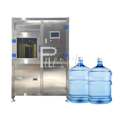 Hoogdruk binnenspoelen 5 Gallon flessenwasser buitenborstelen wassen Eén station leverancier