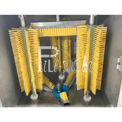 Hoogdruk binnenspoelen 5 Gallon flessenwasser buitenborstelen wassen Eén station leverancier