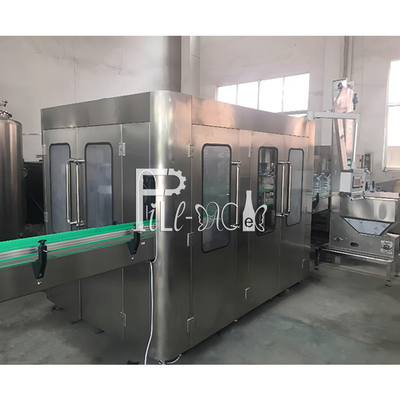3L / 5L/van de het Flessenvullenmachine van 10L Mineraal de Lijn Zuiver Water 3 in 1 Plastic 1000BPH 7.5KW leverancier