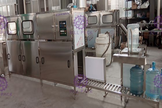 Één Weg 120 BPH 5 Gallonwater het Vullen Machine leverancier