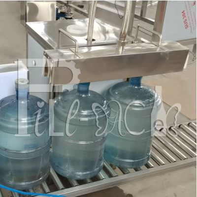 Roestvrij staal 304 pvc van de het Etiketmachine van de 3 Gallonfles de Halsstoom leverancier