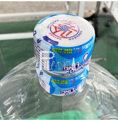 Roestvrij staal 304 pvc van de het Etiketmachine van de 3 Gallonfles de Halsstoom leverancier