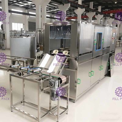 300BPH automatische Plastic Fles 3 Gallon18.9l Gebottelde Water het Vullen het Afdekken Machine leverancier