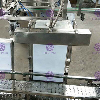 Het auto het Opheffen Voeden SUS 304 120 BPH Gallon Vullende Lijn leverancier