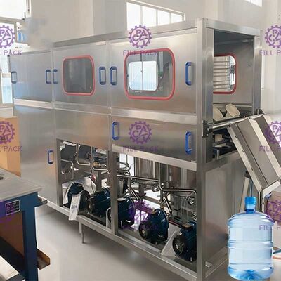 SUS 304 Pijpverbinding 300 BPH-Gallonwaterplant leverancier