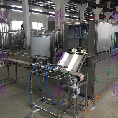 De knopen controleren 300 BPH Gallonwaterplant leverancier