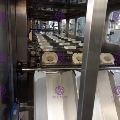 De elektrische Gedreven Volledige Automatische Fles van 450BPH 20L de Machine van het 5 Gallonflessenvullen voor Mineraalwater leverancier