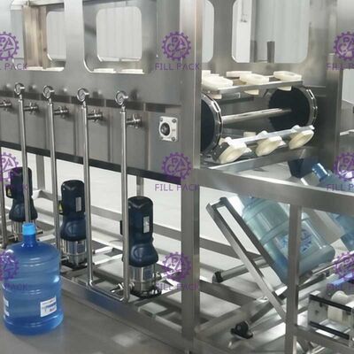 4600*2000*1800mm L Type de Machine van het 5 Gallonflessenvullen leverancier