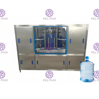 Roterende 1800*1550*1750mm 900BPH 5 GallonFlessenspoeler leverancier