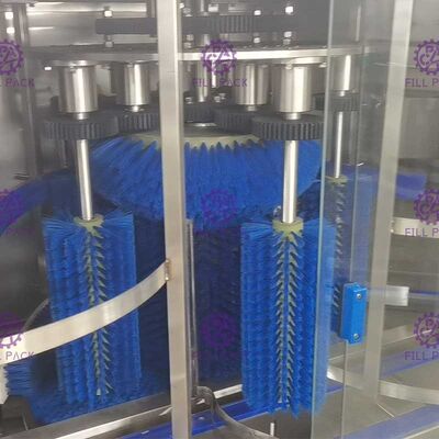 Roterende 1800*1550*1750mm 900BPH 5 GallonFlessenspoeler leverancier