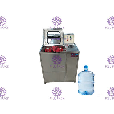 5 gallon 19 liter 380V half automatische BS-1 flessenwasmachine leverancier