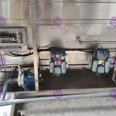 3 Gallon BSC-2 roestvrijstalen fleswasser met controlevenster leverancier