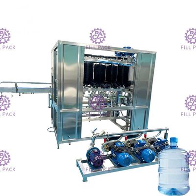 450 BPH Industriële 18,9L flessenreiniger Productie van drinkwater leverancier