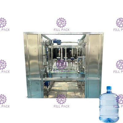 450 BPH Industriële 18,9L flessenreiniger Productie van drinkwater leverancier