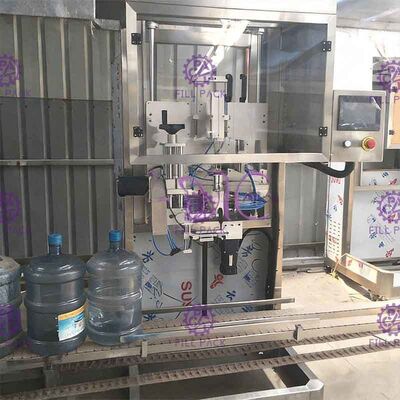 Enige Hoofdhals die 28mm Gallon Labeler etiketteren Volledige Automatisering leverancier