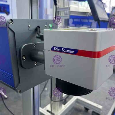 1 kW luchtgekoelde laserdatumprinter / fabriek / eenheid voor drankflessen leverancier