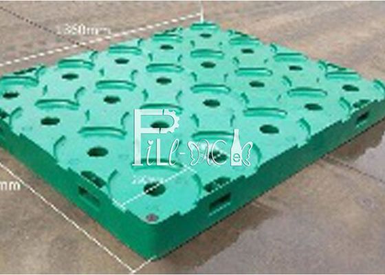 HDPE de Verbruiksgoederen van de de Gallonwaterplant van Flessenpallets leverancier