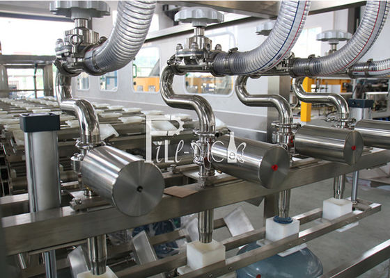 SS 304 20 Literkruik het Vullen Machine met de Etikettering van Machine leverancier