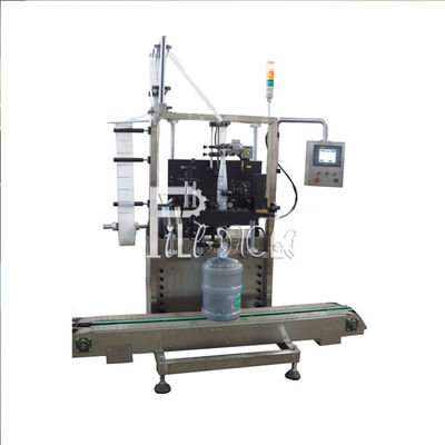 Pvc-Etiketbroodje 3 Gallon 1500BPH krimpt Etiketteringsmachine leverancier