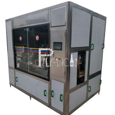Roterende 1800*1550*1750mm 900BPH 5 GallonFlessenspoeler leverancier