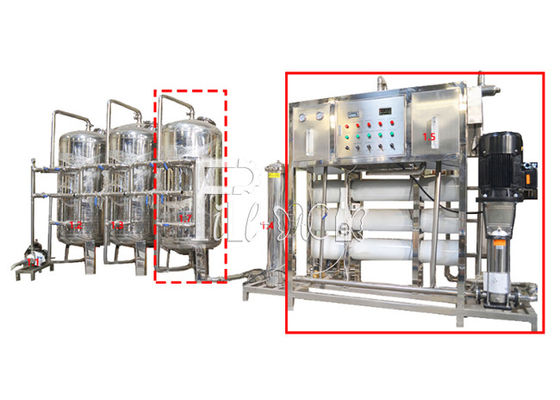 De Machine van de het Waterbehandeling van de flessenvullen5tph Omgekeerde Osmose leverancier