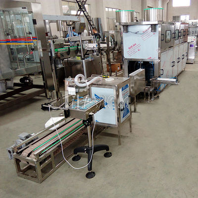 SUS 304 Pijpverbinding 300 BPH-Gallonwaterplant leverancier