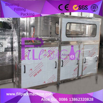 120bph PLC Sus304 het Bottelende Materiaal van het 5 Gallonwater leverancier