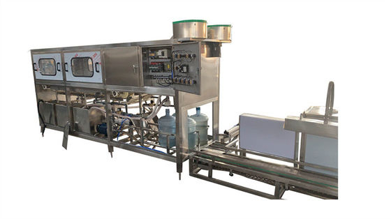 100bph automatische Plc Controle 5 Gallon het Vullen Machine voor Drinkwater leverancier