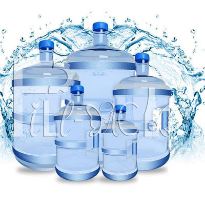 Rekupereerbare 18.9L 20 Liter de fles van 5 gallonpc met handvat voor drinkwater leverancier