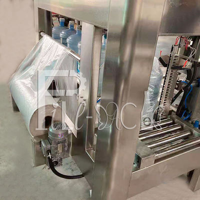 2.5kw de automatische 5 Machine van de de Flessenverpakking van het Gallon2200bph Water leverancier