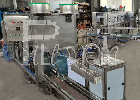 300bph PLC van de 5 Gallontrommel Vatwater het Vullen Automatische Machine leverancier