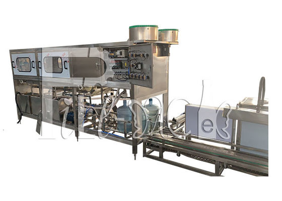 300bph PLC van de 5 Gallontrommel Vatwater het Vullen Automatische Machine leverancier