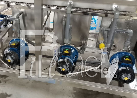 300bph PLC van de 5 Gallontrommel Vatwater het Vullen Automatische Machine leverancier