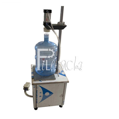 Automatische Gallonplc 450mm Handhuisdierenfles het Afdekken Machine leverancier
