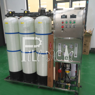 Van de het Waterbehandeling van 500LPH RO de Filtermachine met Membraan 4040 leverancier