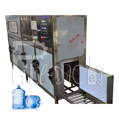 120BPH 5 drinkt de Gallon 18.9L van het de Vullende Machine de Gebottelde Water van het Watermineraalwater Vullende Productielijn leverancier