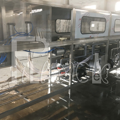Automatische Gebottelde de Was van de de Lijnemmer van het 5 Gallonwater Vullende Vullende het Afdekken Machinelijn leverancier