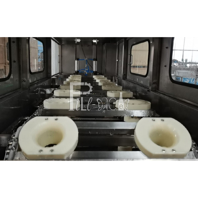 300BPH automatische Plastic Fles 3 Gallon18.9l Gebottelde Water het Vullen het Afdekken Machine leverancier