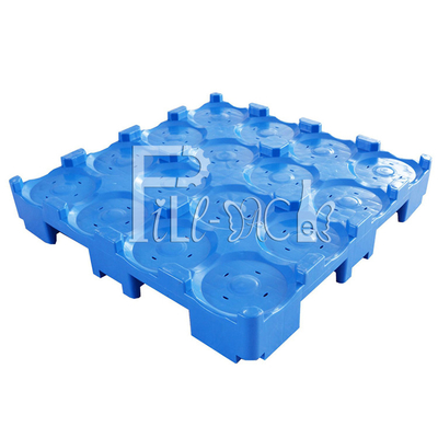 5 van de de Flessenpallet van het gallon18.9l Water van de het Waterfles de Opslag Plastic Pallet leverancier