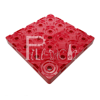 5 van de de Flessenpallet van het gallon18.9l Water van de het Waterfles de Opslag Plastic Pallet leverancier