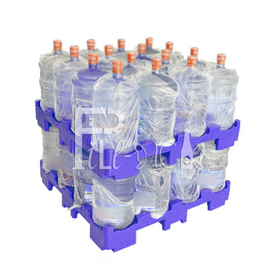 5 van de de Flessenpallet van het gallon18.9l Water van de het Waterfles de Opslag Plastic Pallet leverancier