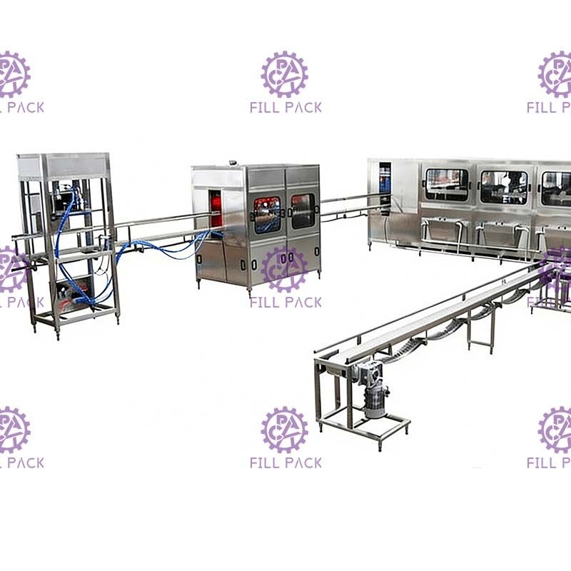 Mechanische Gedreven 600BPH de Bottelmachine van het 5 Gallonwater leverancier